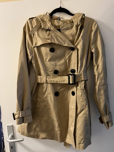 Trenchcoat beige gr 38 - h&m,