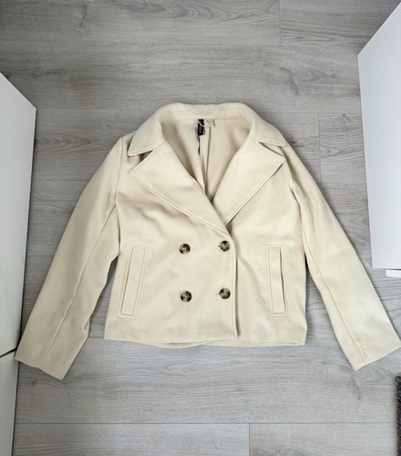 Damen kurzer mantel beige - damen,