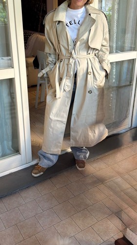 Trench coat over stella mc - coat,