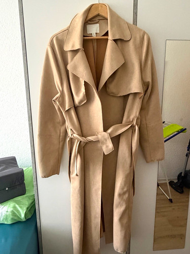 Damen trenchcoat lang - h&m,